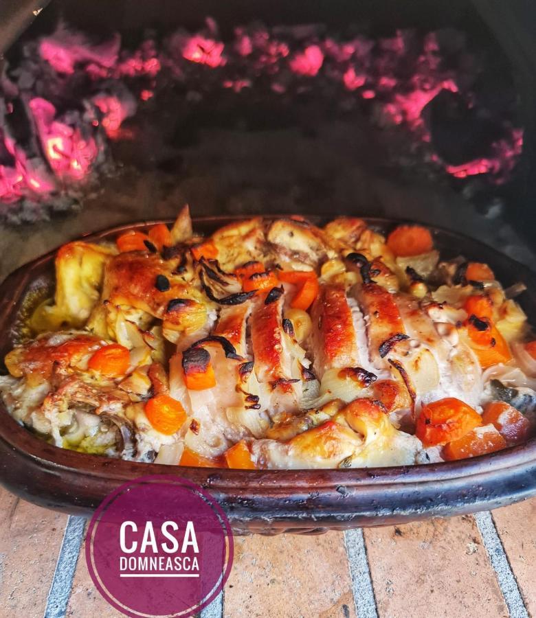 Vila Casa Domneasca Baia de Fier Exteriér fotografie